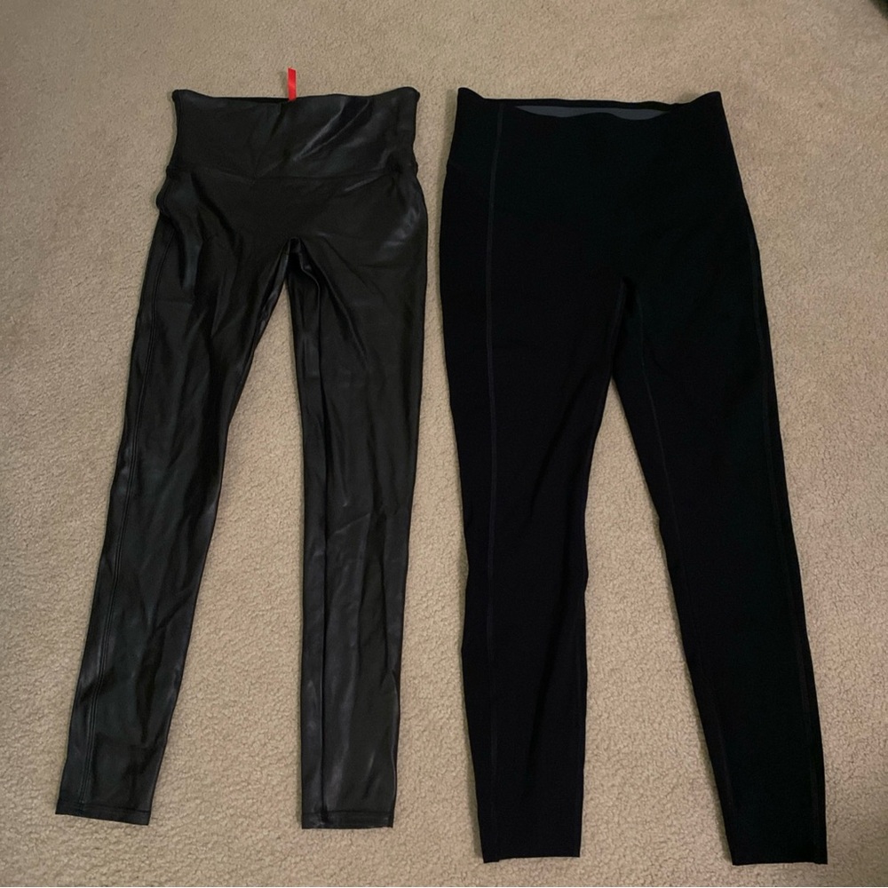 SPANX Black Leggings Duo